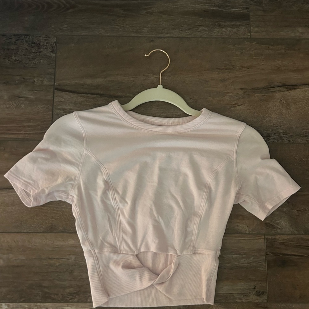 Lululemon Cropped Tee - image 1